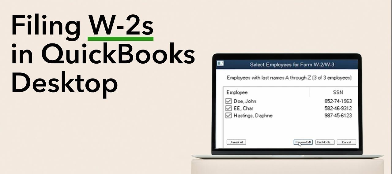 How to: Your guide to W-2s for 2021 taxes | QuickBooks Desktop